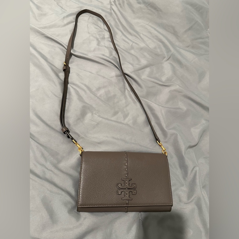 Tory Burch Dark Brown Crossbody Bag